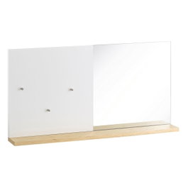 Ixia Espejo Memory Blanco 50,40 x 7 x 25,40 cm