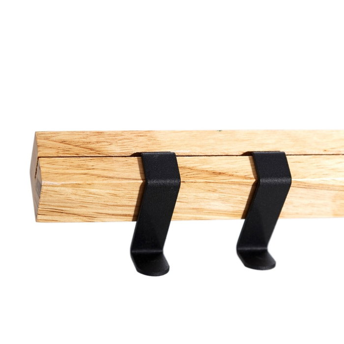 Ixia Percha con Espejo Negro-Natural 75 x 21 x 13 cm Ixia Percha con Espejo Negro-Natural 75 x 21 x 13 cm