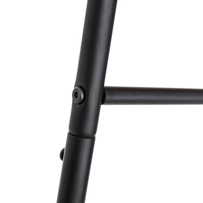 Perchero Espejo Negro-Natural 56,90 X 15 X 171,90 cm Perchero Espejo Negro-Natural 56,90 X 15 X 171,90 cm