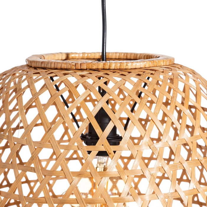 Ixia Lámpara de Techo Natural Bambú 42 x 42 x 42 cm Ixia Lámpara de Techo Natural Bambú 42 x 42 x 42 cm