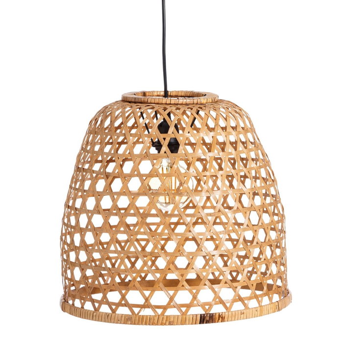 Ixia Lámpara de Techo Natural Bambú 42 x 42 x 42 cm Ixia Lámpara de Techo Natural Bambú 42 x 42 x 42 cm