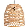 Ixia Lámpara de Techo Natural Bambú 42 x 42 x 42 cm