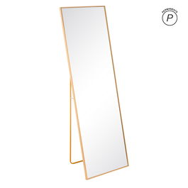 Espejo de pie Dorado Aluminio Cristal 50 x 2,5 x 160 cm
