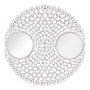 Ixia Espejo Blanco Rozado MDF 90 x 90 cm