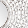 Ixia Espejo Blanco Rozado MDF 90 x 90 cm