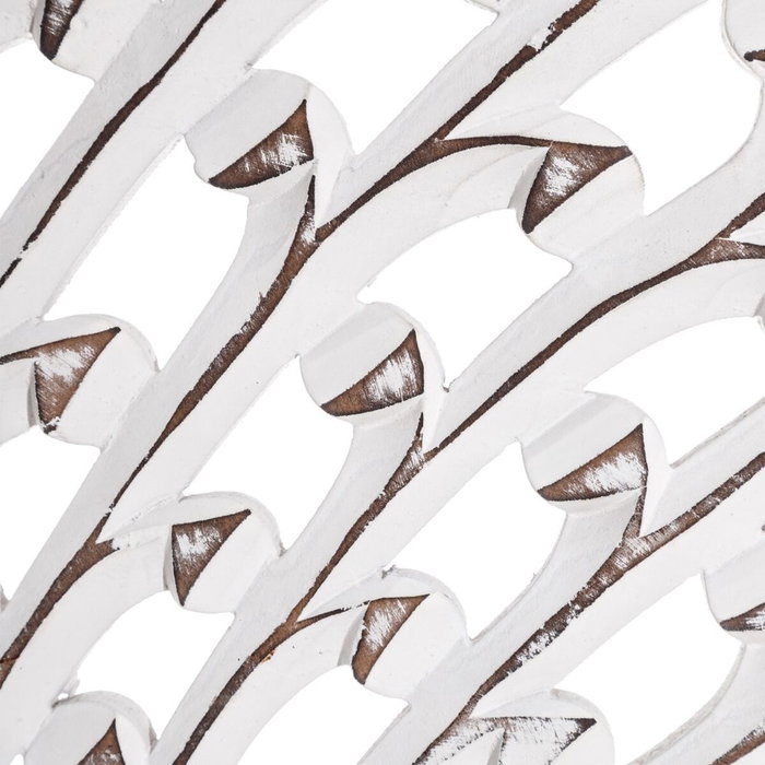 Ixia Espejo Blanco Rozado MDF 90 x 90 cm