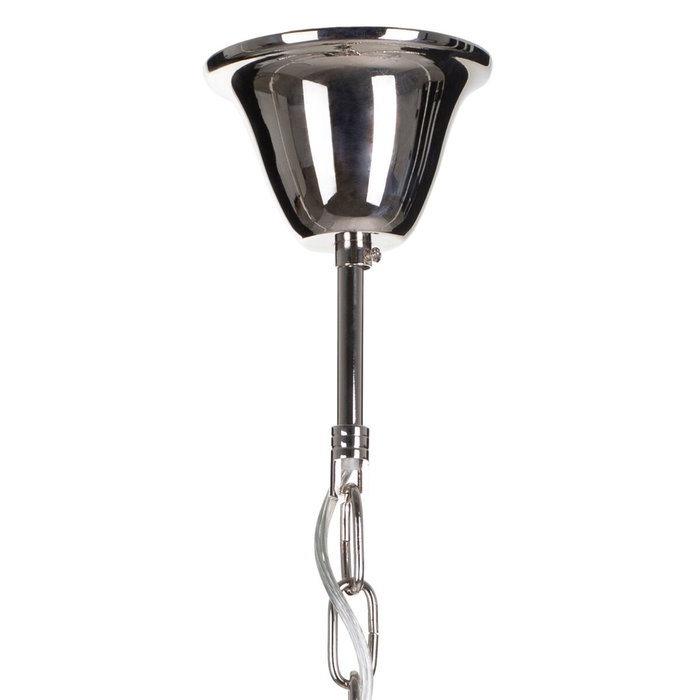 Ixia Lámpara de Techo Plata Metal-Cristal 82 x 82 x 34,30 cm Ixia Lámpara de Techo Plata Metal-Cristal 82 x 82 x 34,30 cm