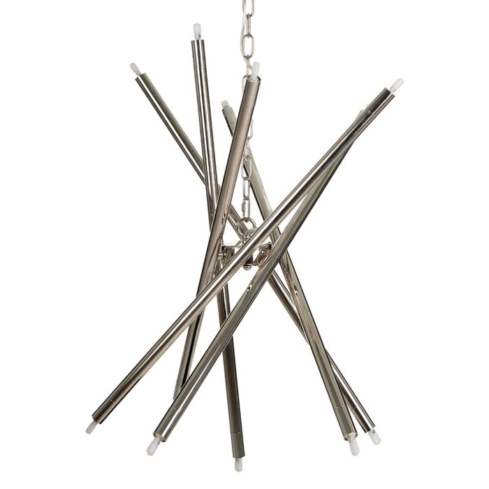 Ixia Lámpara de Techo Plata Metal-Cristal 82 x 82 x 34,30 cm Ixia Lámpara de Techo Plata Metal-Cristal 82 x 82 x 34,30 cm