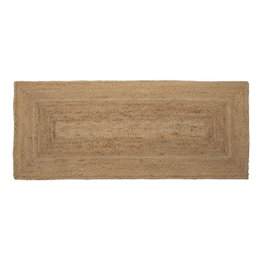 Ixia Alfombra Natural de Yute Decoración 170 x 70 x 1 cm