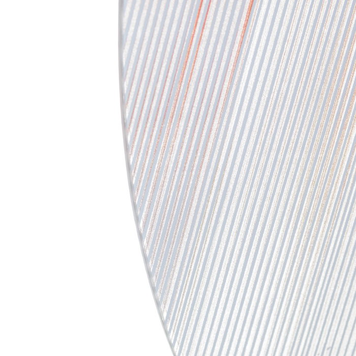 Espejo Rojo-Azul Cristal Decoración 80 X 80 cm