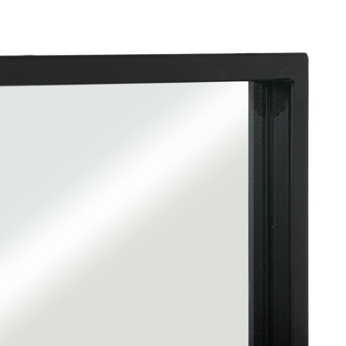 Espejo Ventana Metal-Cristal Decoración 90 X 3 X 120 cm