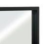 Espejo Ventana Metal-Cristal Decoración 90 X 3 X 120 cm