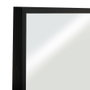 Espejo Ventana Metal-Cristal Decoración 90 X 3 X 120 cm