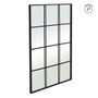 Espejo Ventana Metal-Cristal Decoración 90 X 3 X 120 cm