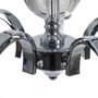Lámpara Techo Plata Metal-Cristal 63,50 X 60,50 X 91 cm