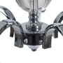 Ixia Lámpara de Techo Plata Metal-Cristal