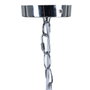 Ixia Lámpara de Techo Plata Metal-Cristal