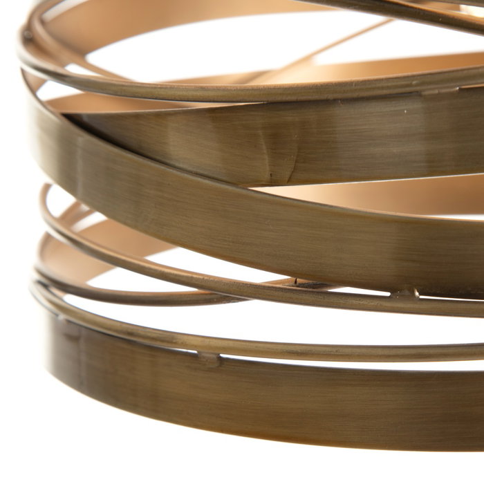 Lámpara Techo Cobre Decoración 26 X 26 X 36 cm