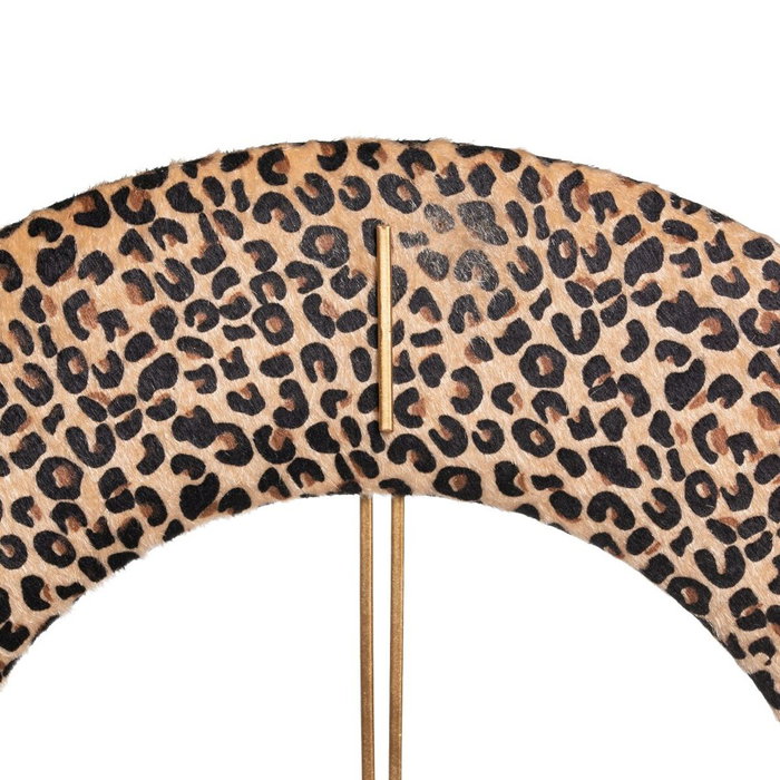 Ixia Reloj Leopardo Tejido-Metal Decoración 48 x 3,50 x 48 cm Ixia Reloj Leopardo Tejido-Metal Decoración 48 x 3,50 x 48 cm