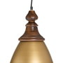 Ixia Lámpara de Techo Oro Madera-Hierro