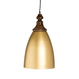 Ixia Lámpara de Techo Oro Madera-Hierro