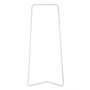 Ixia Perchero Esquinero Blanco Metal 81 x 38 x 182 cm