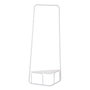 Ixia Perchero Esquinero Blanco Metal 81 x 38 x 182 cm