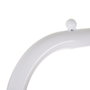 Ixia Perchero Esquinero Blanco Metal 81 x 38 x 182 cm