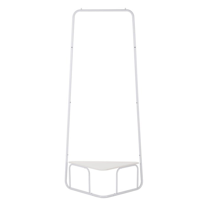 Ixia Perchero Esquinero Blanco Metal 81 x 38 x 182 cm