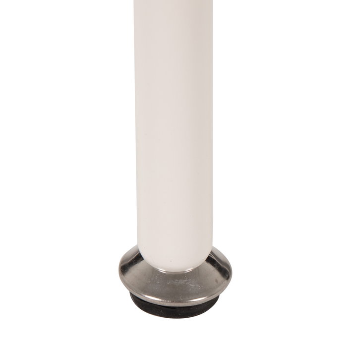 Perchero Pared Blanco Metal Decoración 60 X 25 X 155 cm