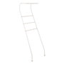 Ixia Perchero de Pared Blanco de Metal 60 x 25 x 155 cm