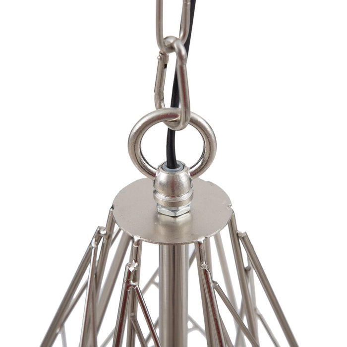 Ixia Lámpara de Techo Plata Metal 35 x 35 x 45 cm Ixia Lámpara de Techo Plata Metal 35 x 35 x 45 cm