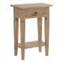 Ixia Mesita Natural Madera Mindi Dormitorio 50 x 32 x 72 cm