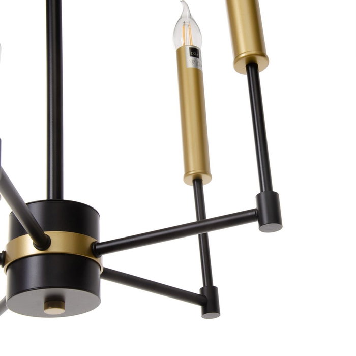 Ixia Lámpara de Techo Oro-Negro Metal