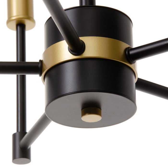 Ixia Lámpara de Techo Oro-Negro Metal