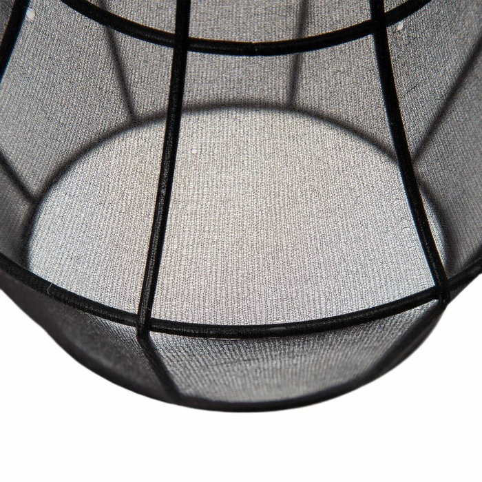 Ixia Lámpara de Techo Negro Tejido-Metal 40 x 40 x 140 cm