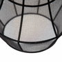 Ixia Lámpara de Techo Negro Tejido-Metal 40 x 40 x 140 cm