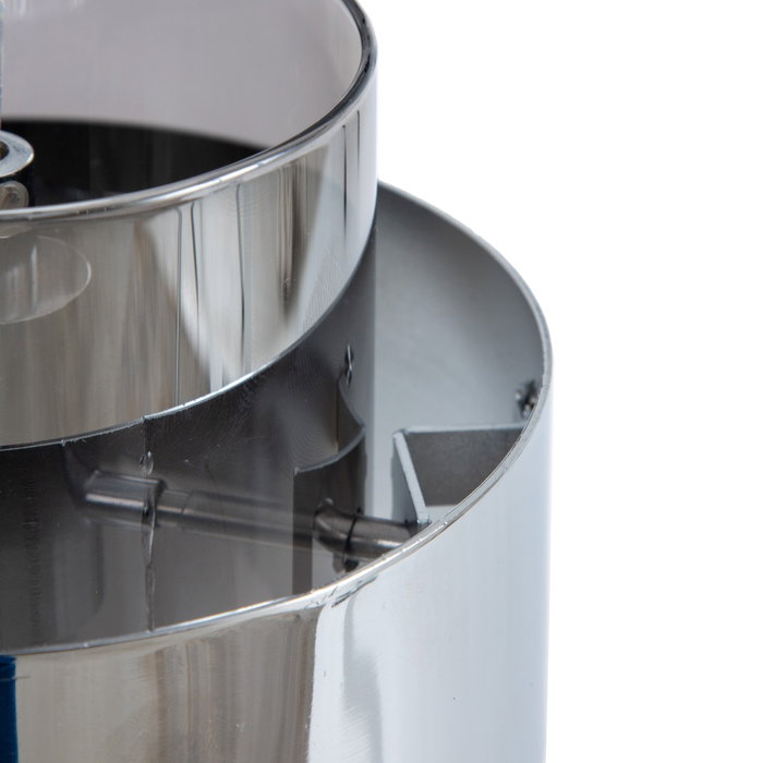 Lámpara Techo Plata Cristal/Metal 13 X 13 X 12 cm