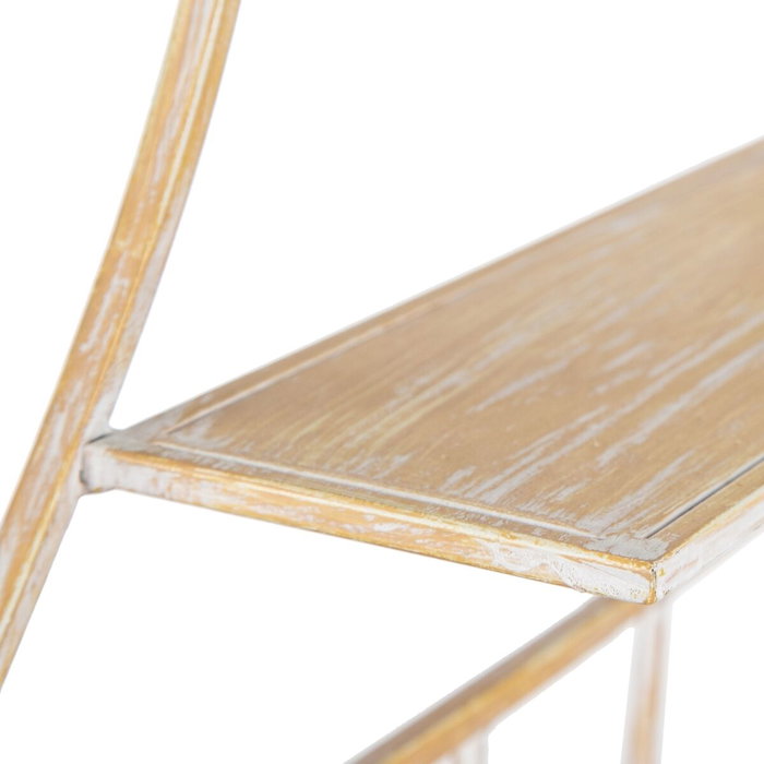 Ixia Estantería Natural-Blanco de Metal 39,50 x 10,50 x 70 cm Ixia Estantería Natural-Blanco de Metal 39,50 x 10,50 x 70 cm