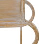 Ixia Estantería Natural-Blanco de Hierro 43 x 13 x 84 cm