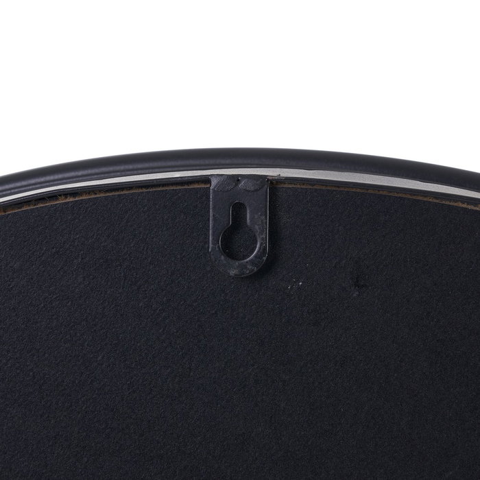 Espejo Negro Metal Decoración 41 X 13 X 41 cm