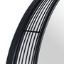 Espejo Negro Metal Decoración 60,50 X 15,50 X 60,50 cm
