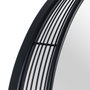 Ixia Espejo Decorativo de Metal Negro 60,50 x 15,50 x 60,50 cm