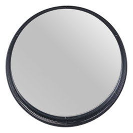 Ixia Espejo Decorativo de Metal Negro 60,50 x 15,50 x 60,50 cm