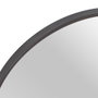 Espejo Estante Negro Metal Decoración 51 X 14 X 80 cm