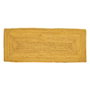 Ixia Alfombra de Decoración Amarillo Yute 170 x 70 x 20 cm