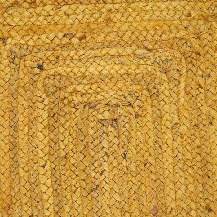 Ixia Alfombra de Decoración Amarillo Yute 170 x 70 x 20 cm Ixia Alfombra de Decoración Amarillo Yute 170 x 70 x 20 cm