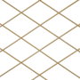 Ixia Estante Natural-Oro Metal y Madera 51 x 14 x 51 cm