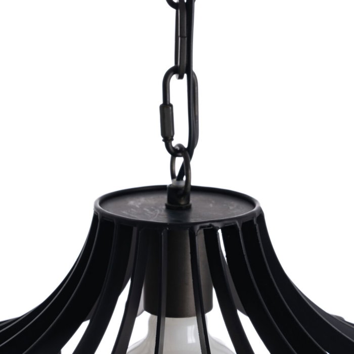 Ixia Lámpara de Techo Negra de Metal 35 x 35 x 31 cm Ixia Lámpara de Techo Negra de Metal 35 x 35 x 31 cm