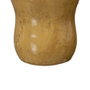 Jarrón Mostaza Cerámica Decoración 14,50 X 14,50 X 21,50 cm